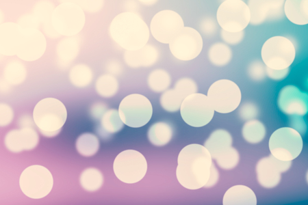 vivid bokeh in soft color style for backgroundの写真素材