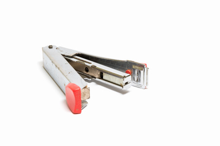 stapler with white backgroundの写真素材