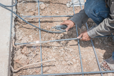Welding steel structure