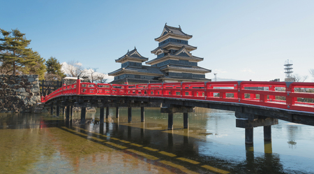 Matsumoto Castle is one of the most complete and beautiful among Japan's original castlesのeditorial素材