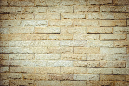 Decorative brick wall , vintageの写真素材