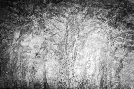 old grunge room with concrete wall, urban background , black and whiteの写真素材