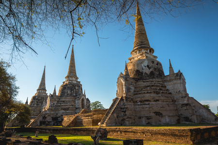 Phra Nakhon Si Ayutthaya in Ayutthaya , Thailandの写真素材