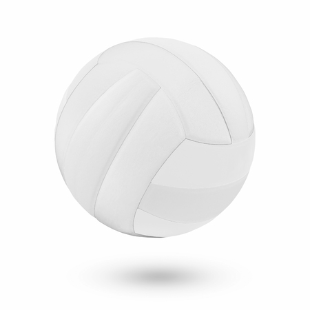 dark blue, yellow Volleyball ball on a white background. Volleyball isolated. Volleyball single. Volleyball from thailand. Beautiful Volleyball ball. New Volleyball Ball. Volleyball on vivid tone.の写真素材