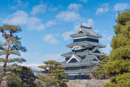 Matsumoto Castle is one of the most complete and beautiful among Japan's original castlesのeditorial素材