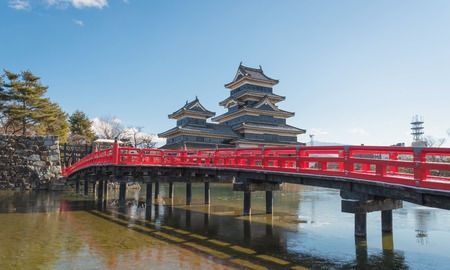 Matsumoto Castle is one of the most complete and beautiful among Japan's original castlesのeditorial素材