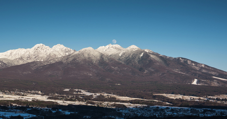 top of mountainsの写真素材
