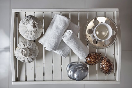 close up wellness and spa gentle backgroundの写真素材