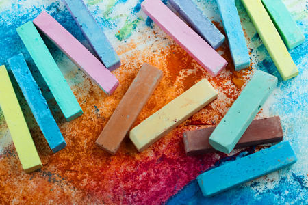 colorful crayons
