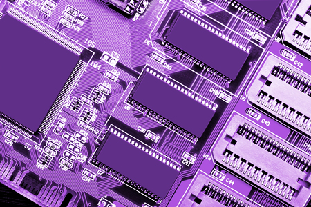 computer motherboardの写真素材