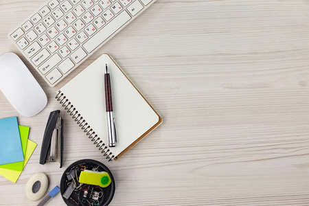 Office accessories for business management.