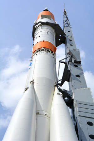 The Russian space transport rocket.のeditorial素材