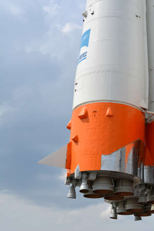 Russian space transport rocketのeditorial素材