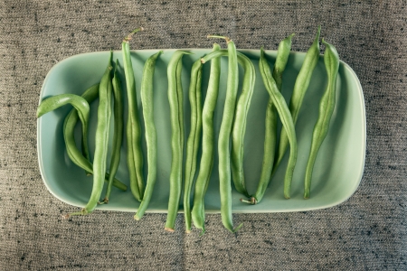 Green string beansの写真素材