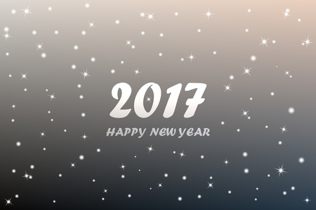 2017 Happy New Year Background - vector EPS10のイラスト素材