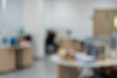 Abstract blured officeの写真素材