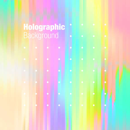 Colorful holographic shape, fluid and liquid colorのイラスト素材