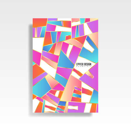 Cool trendy fluid gradient shapesのイラスト素材