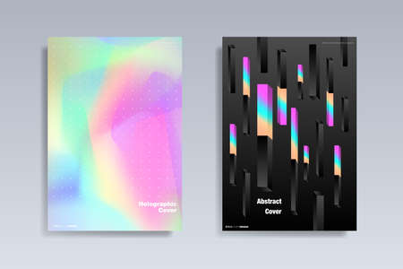 Modern abstract poster designのイラスト素材