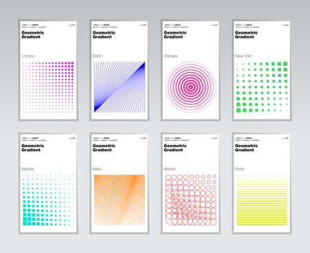 Minimal cover design backgroundsのイラスト素材