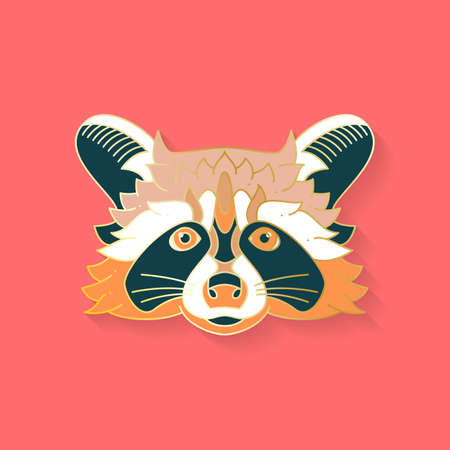 Abstract graphic animal logoのイラスト素材