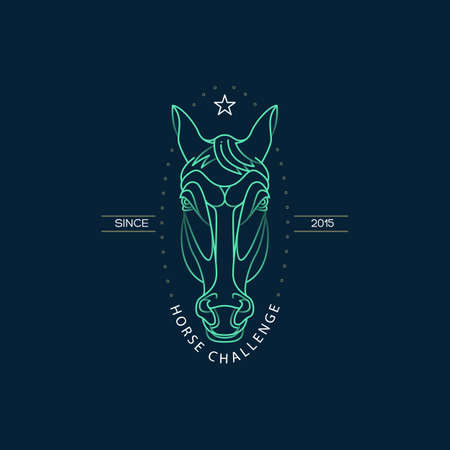 Abstract animal illustrationのイラスト素材