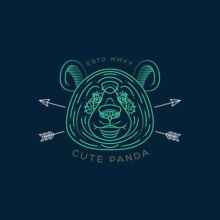 Abstract animal illustrationのイラスト素材