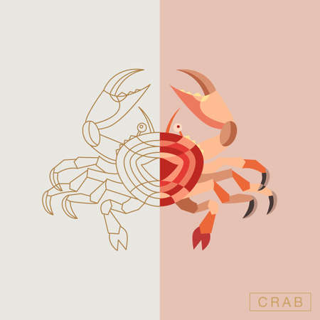 Abstract fish illustrationのイラスト素材