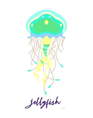 Abstract fish illustrationのイラスト素材