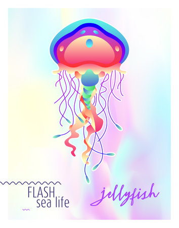 Abstract fish illustrationのイラスト素材