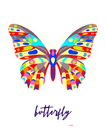 Abstract insects illustrationのイラスト素材