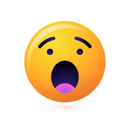 Emoji face and emoticon smileのイラスト素材