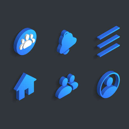 social media interface application iconsのイラスト素材
