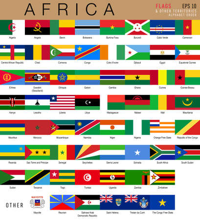 national flags of the worldのイラスト素材