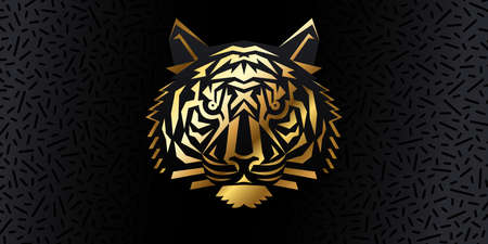 Happy New Year 2022 golden logo text design. Vector illustration conceptのイラスト素材