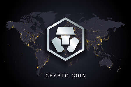 Crypto currency digital payment system blockchain conceptのイラスト素材