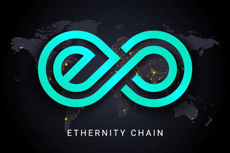 Crypto currency digital payment system blockchain conceptのイラスト素材