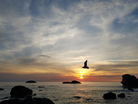 Crescent City CA Sunset