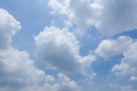 cloudy blue skyの写真素材