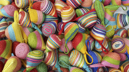 Wallet weave make from colorful of sisal, Beautiful product , bag Handmade in country from Thailand...