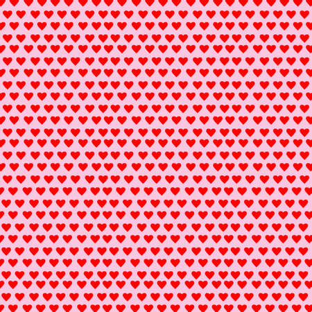 Vector background with hearts. Pink background to decorate the maiden party. Paper design for a little princess. Bright pink abstract pattern for inviting kids.のイラスト素材