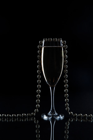 champagne glassの写真素材
