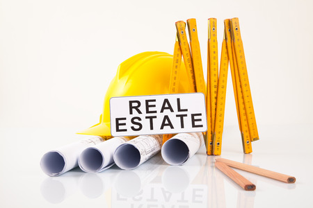 sign real estate and architectural accessoriesの写真素材