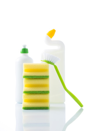 Subjects for sanitary cleaning a houseの写真素材