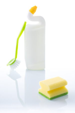Subjects for sanitary cleaning a houseの写真素材
