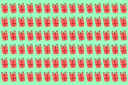Background with present boxes. Vectorのイラスト素材