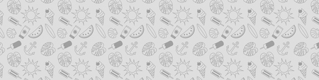 Summer background with copyspace. Vector.
