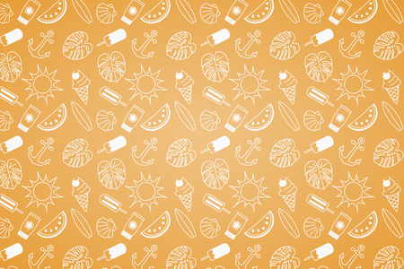 Summer texture with copyspace.のイラスト素材