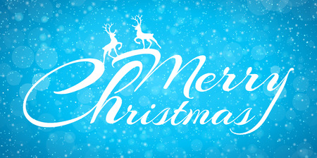 Shiny Christmas typography with wishes. Vector.のイラスト素材
