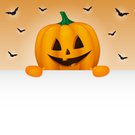 Halloween background with copyspace. Vector.のイラスト素材